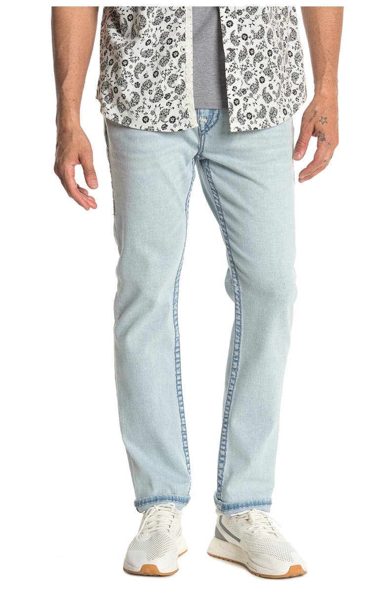 True Religion Brand Jeans Rocco Relaxed Skinny Jeans, Main, color, 