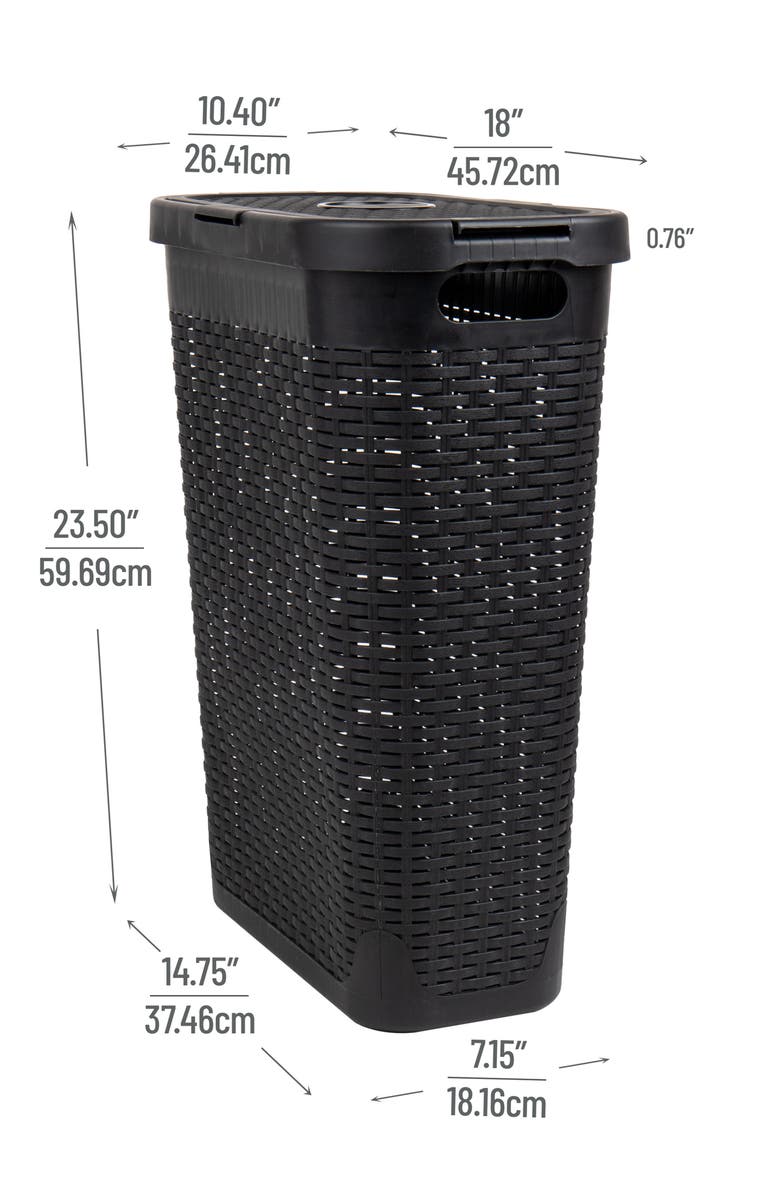 MIND READER Laundry Hamper, Alternate, color, 