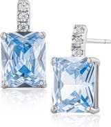 CZ by Kenneth Jay Lane Cubic Zirconia Drop Earrings
