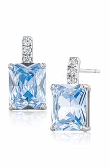 CZ by Kenneth Jay Lane Cubic Zirconia Drop Earrings