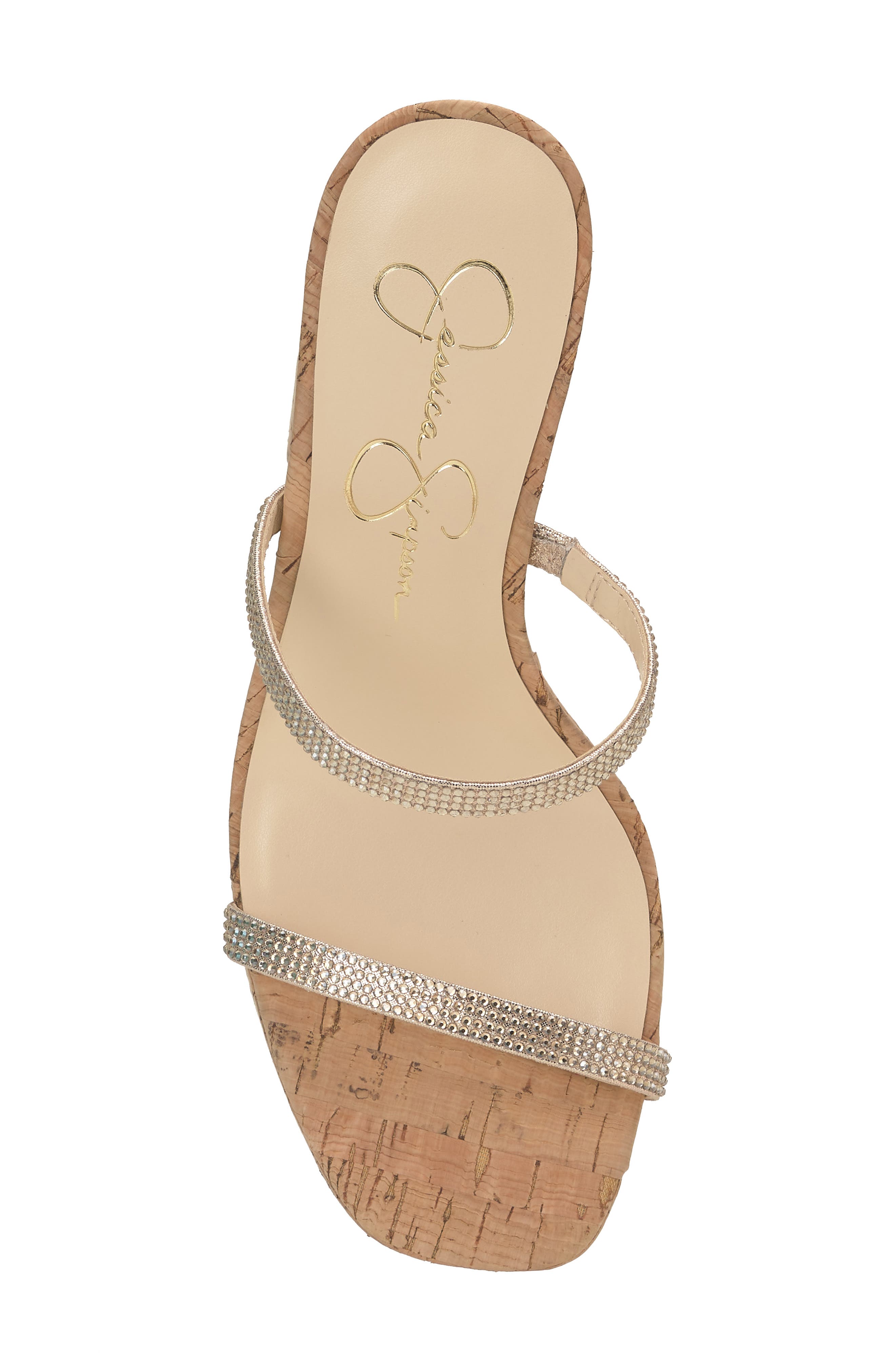 Jessica Simpson Samhita Platform Slide Sandal, Alternate, color, 