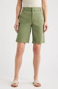 Wit & Wisdom High Waist Relaxed Denim Shorts