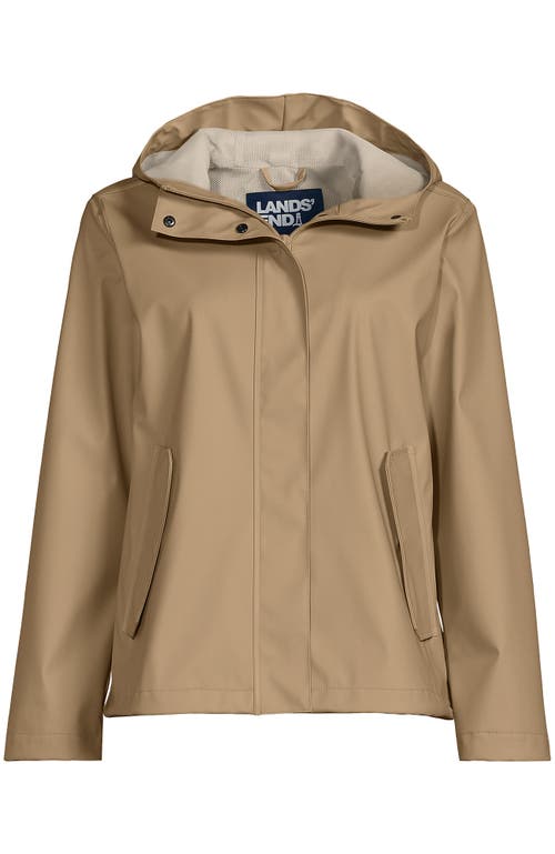 LANDS' END LANDS' END SQUALL WATERPROOF RAIN SLICKER JACKET