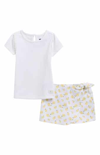 7 For All Mankind Kids' T-Shirt & Skort Set