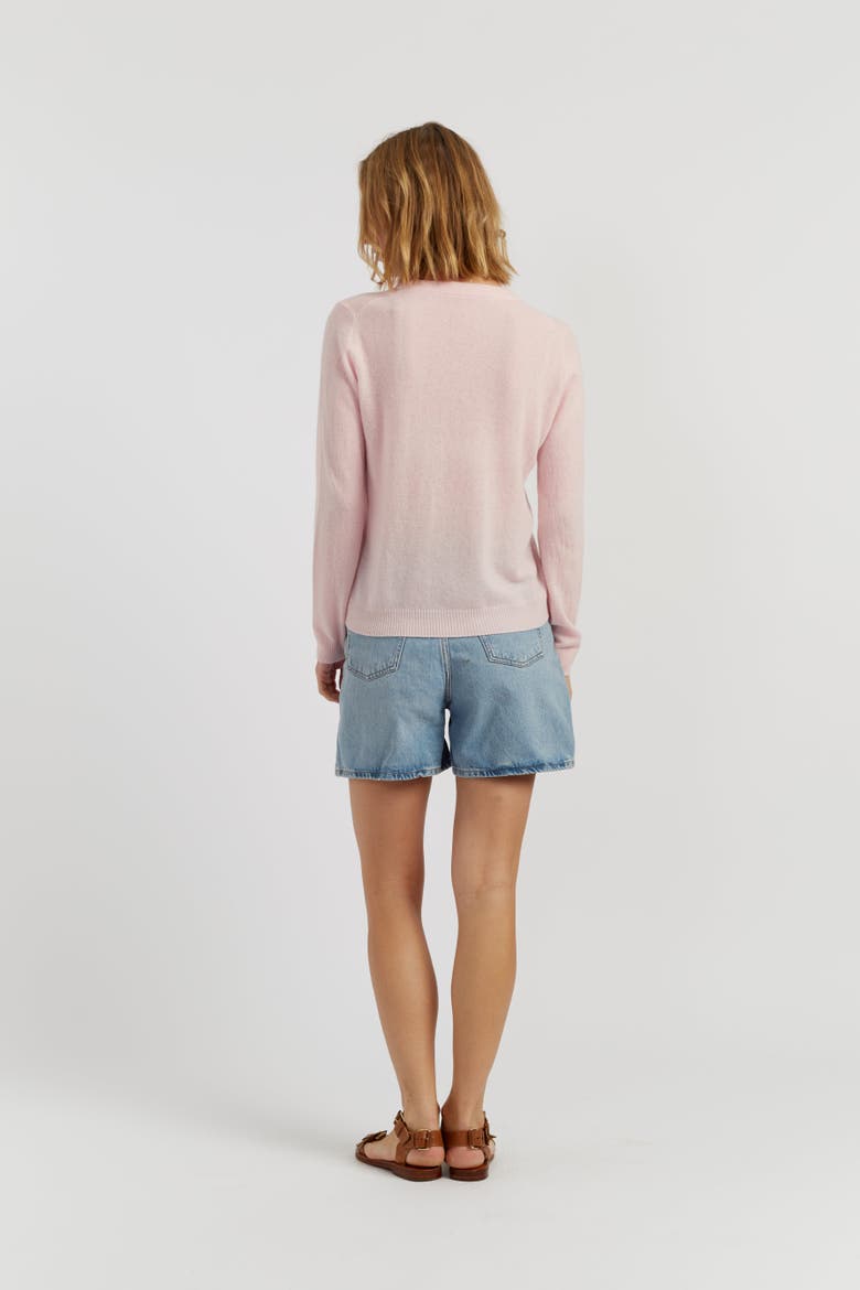 Air Cashmere Sweater, Alternate, color, Soft Pink