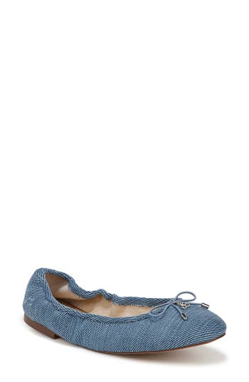 Sam Edelman Felicia Ballet Flat In Blue