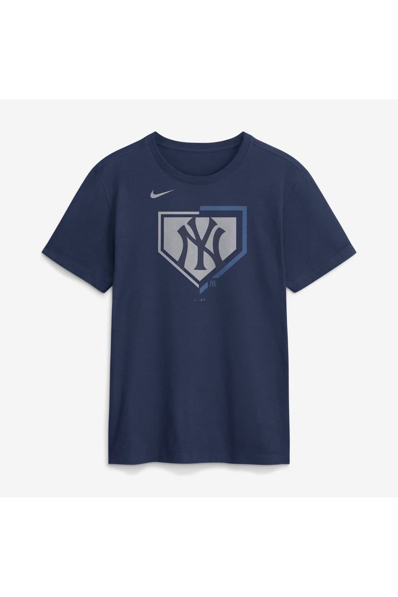 Men's Nike Navy New York Yankees Icon T-Shirt, Alternate, color, Navy