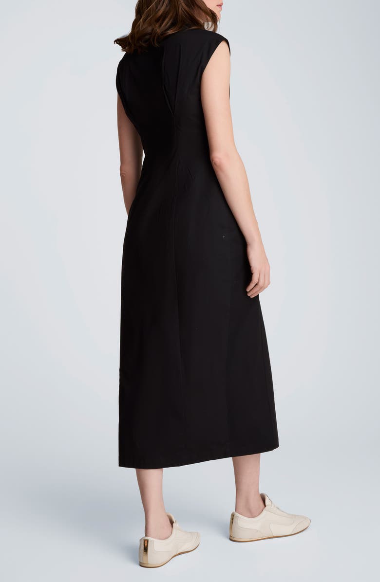 Kenneth Cole Pleated Maxi Shirtdress, Alternate, color, 