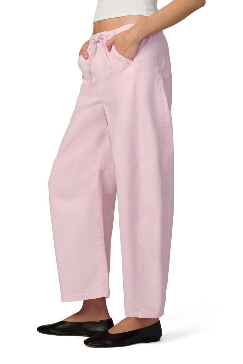 The Bowie Cotton Blend Drawstring Pants, Alternate, color, BLUSH