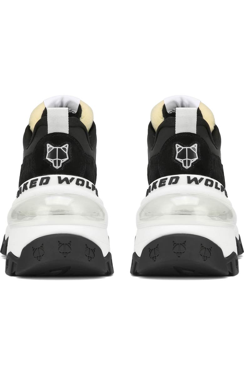Naked Wolfe Fighter Chunky Sneaker, Alternate, color,