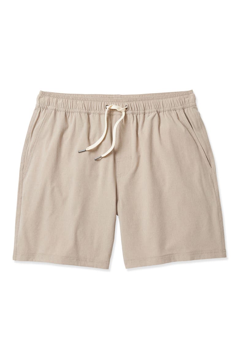 One Water Repellent Hybrid Shorts, Alternate, color, KHAKI