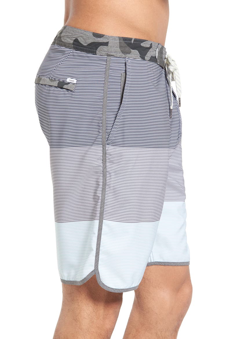 Cruise Hybrid Board Shorts, Alternate, color, WAVE STRIPE
