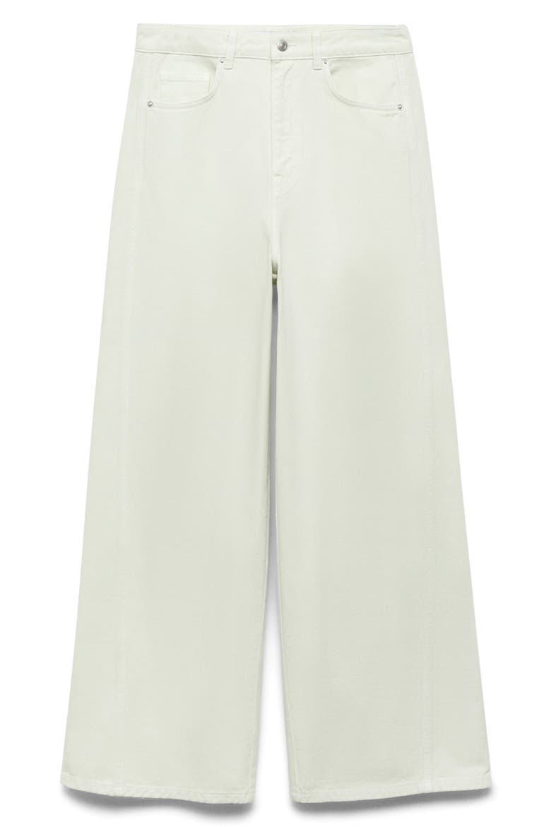 Mid Rise Baggy Ultra Wide Leg Jeans, Alternate, color, PASTEL GREEN