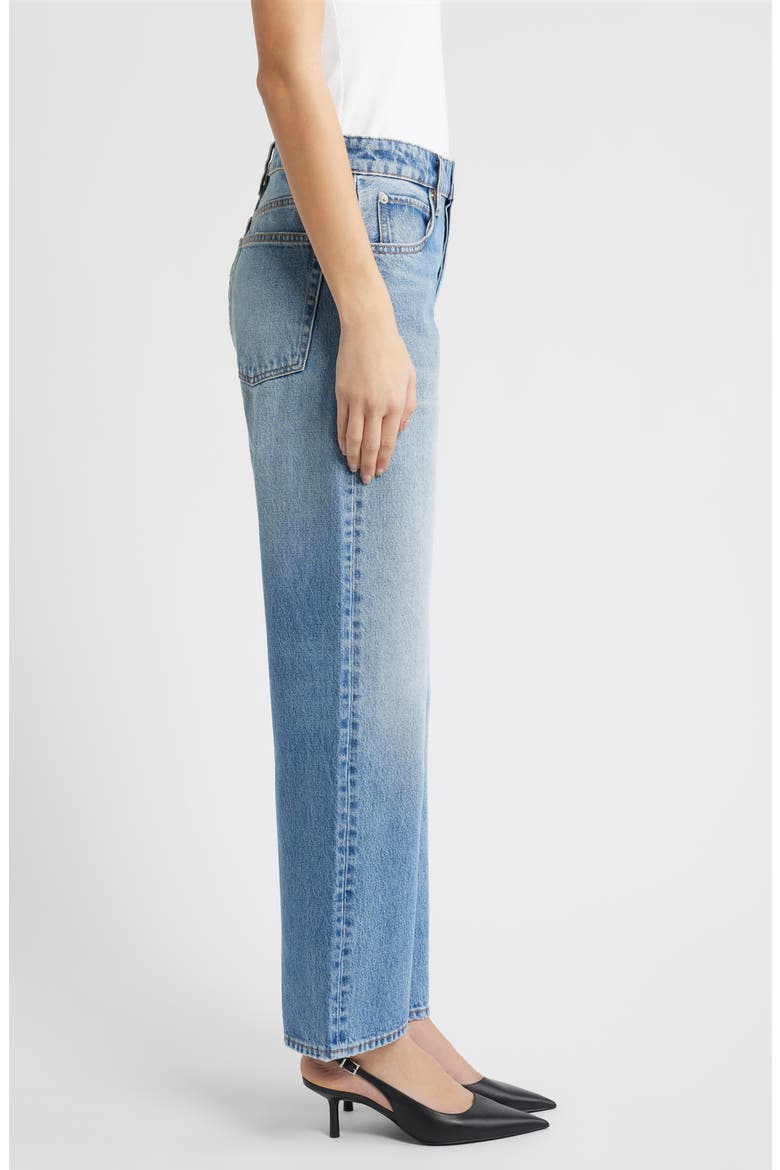 The Essential Straight Leg Jeans, Alternate, color, RAPTURE