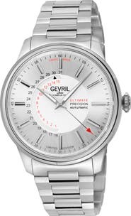 GV2 Guggenheim Swiss Automatic Bracelet Watch, 44mm