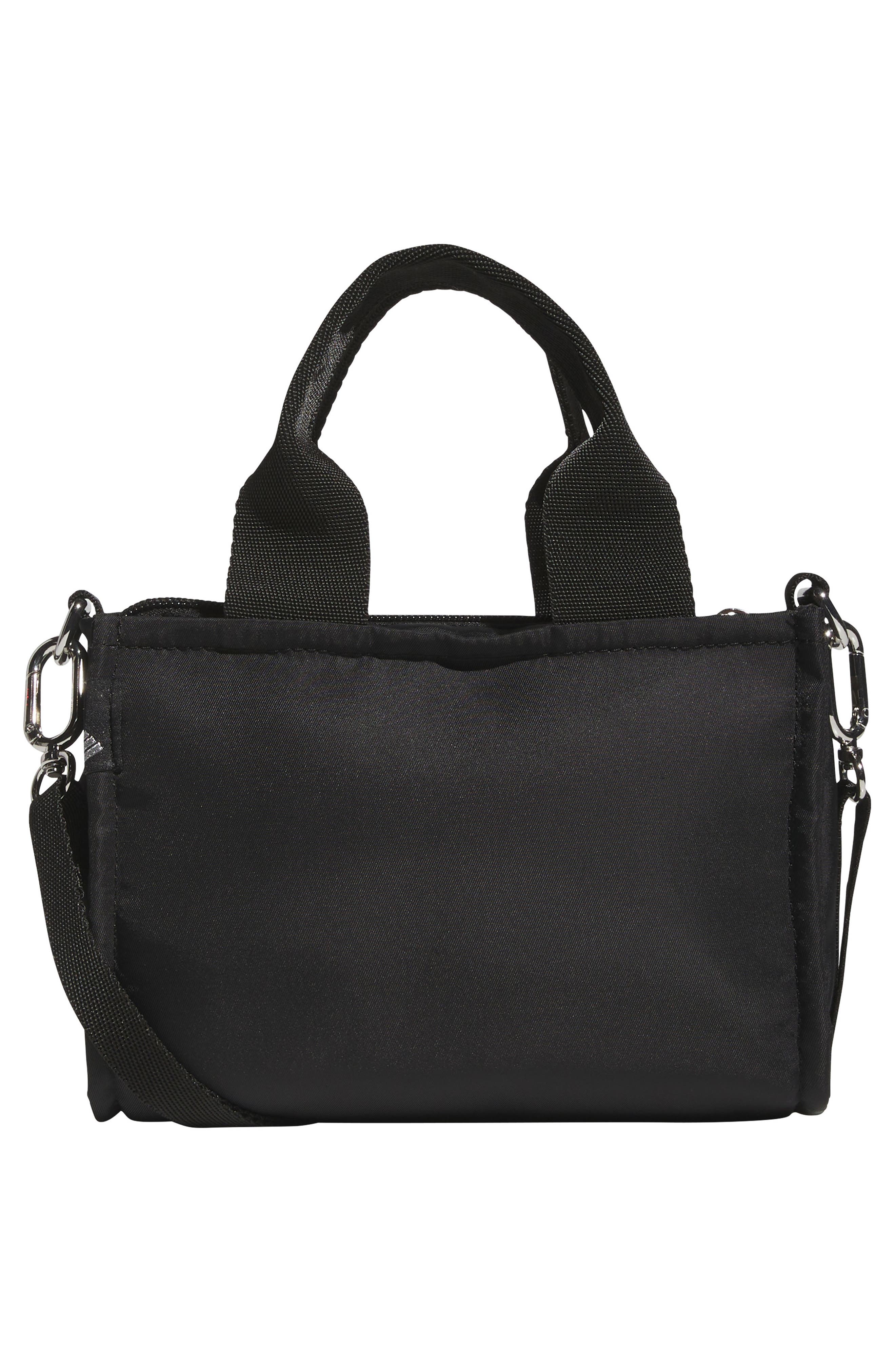 adidas Micro Mini Tote, Alternate, color, Black
