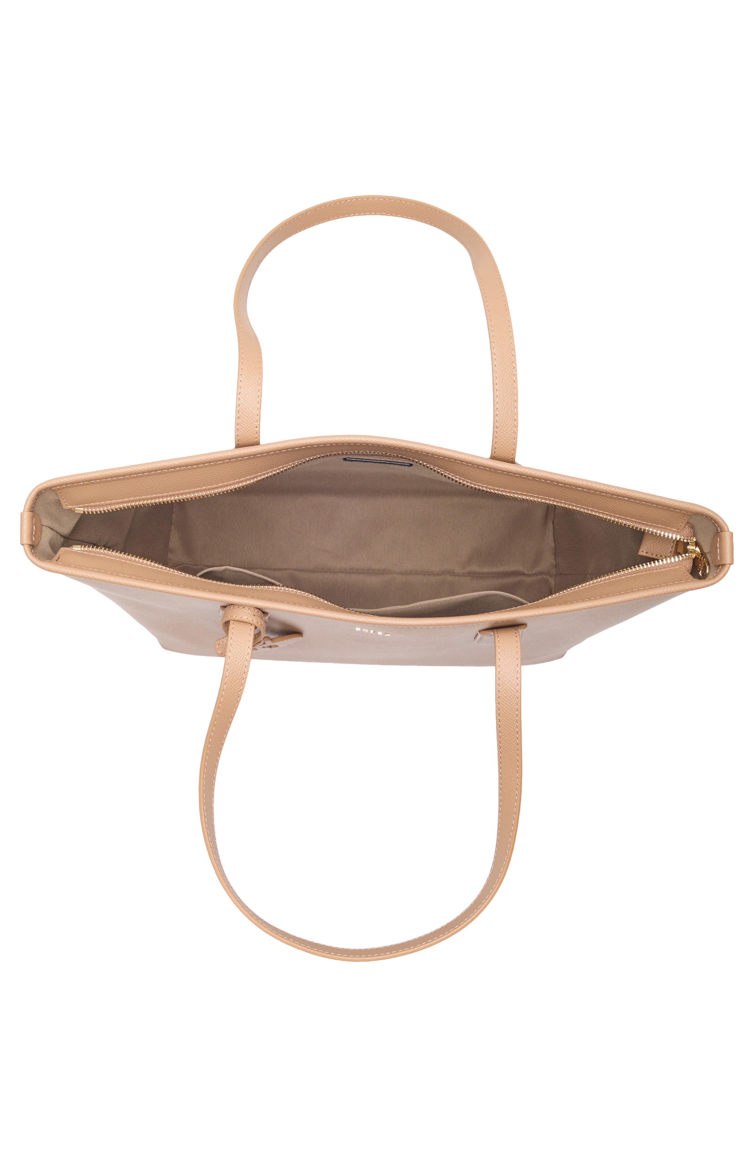 Furla Classic Zip Top Tote Bag, Alternate, color, Deserto