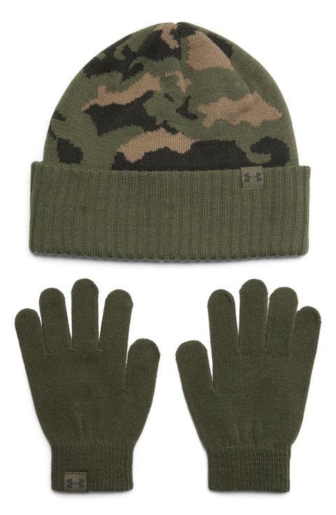 Kids' Cuffed Beanie & Glove Set