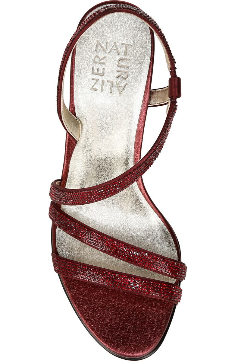 Naturalizer Vanessa Ankle Strap Sandal, Alternate, color, Cranberry Fabric