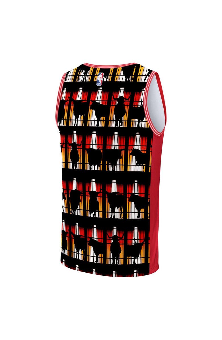 NBA X KIDSUPER Unisex NBA & KidSuper Studios by Fanatics Red Chicago Bulls Hometown Jersey, Alternate, color, Red