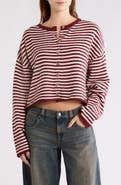 PacSun Georgia Stripe Roll Hem Cardigan