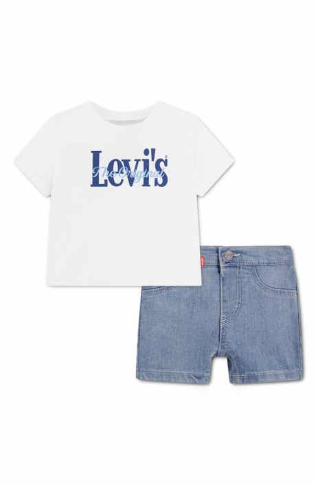 Levi's Logo Graphic T-Shirt & Shorts Set