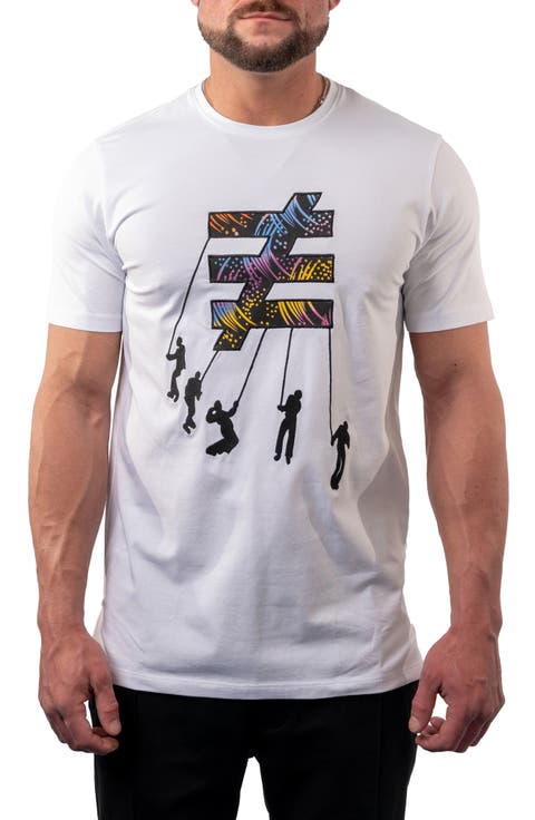 Village Cotton Stretch Graphic T-Shirt