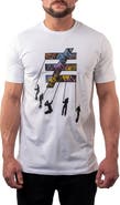 Maceoo Village Cotton Stretch Graphic T-Shirt