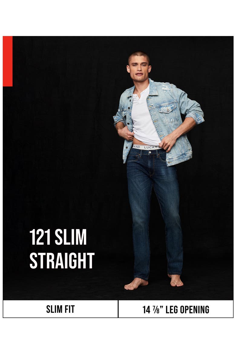 Slim Straight Jeans, Alternate, color, HENDERSON