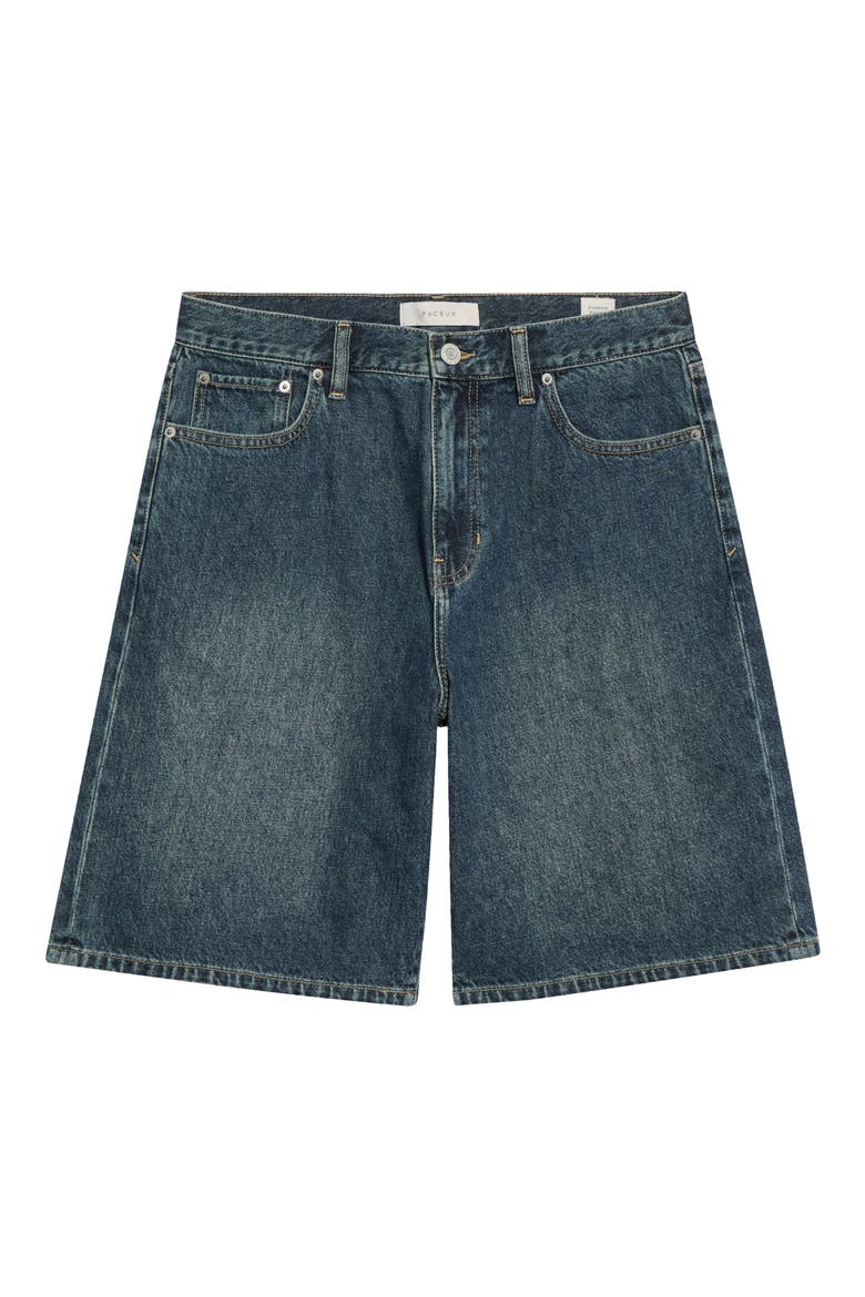 Jair II Baggy Shorts, Main, color, DARK INDIGO