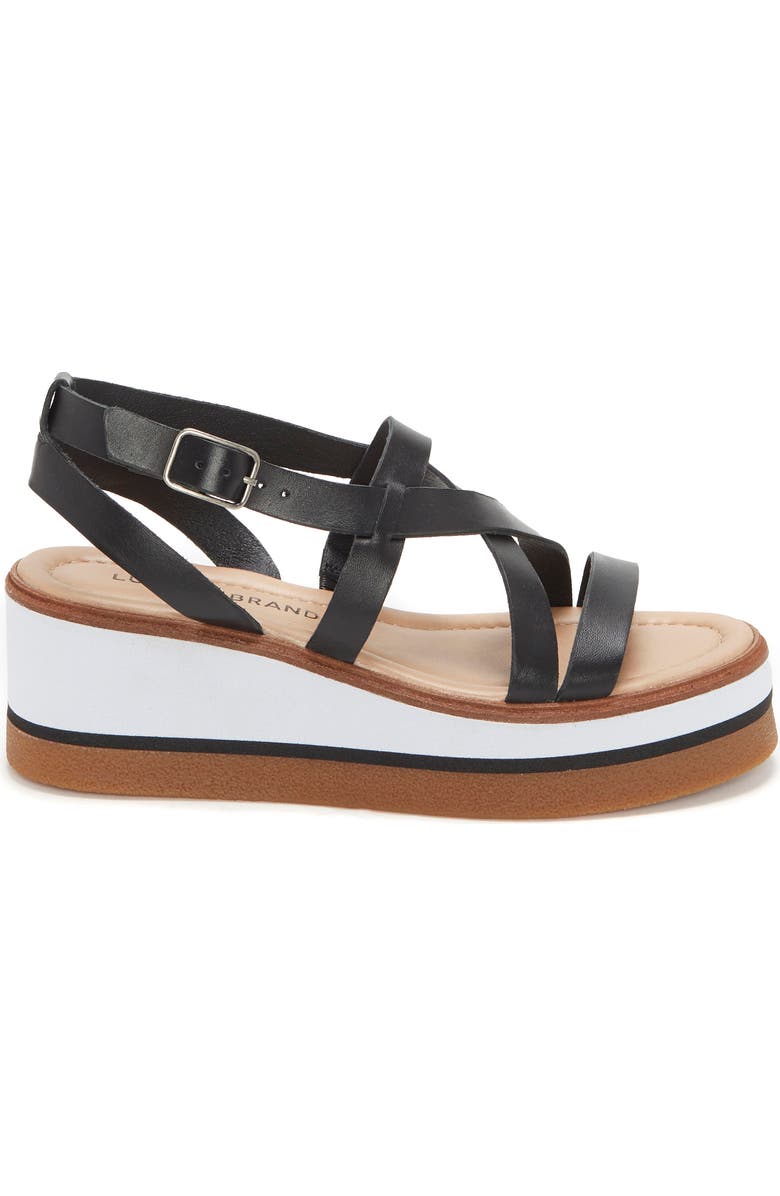 Lucky Brand Ticey Platform Wedge Sandal, Main, color,