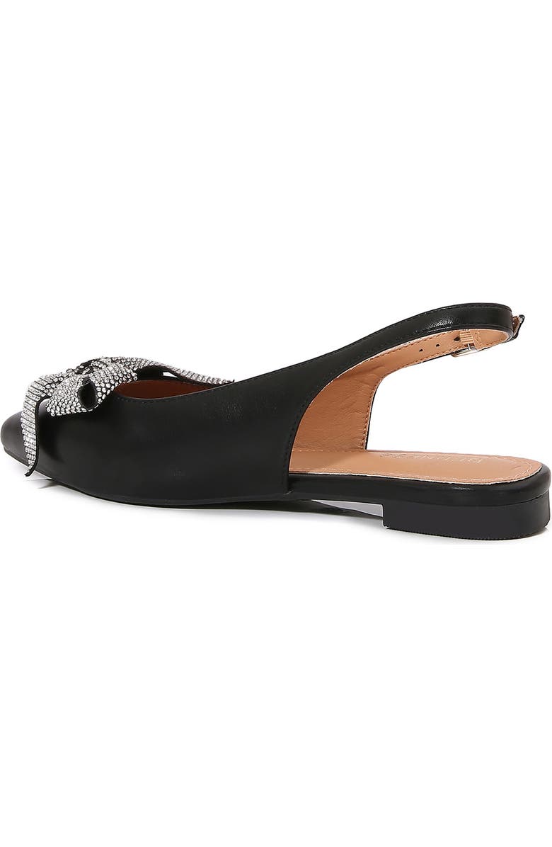 BERNESS Nyomi Rhinestone Bow Slingback Flat, Alternate, color,