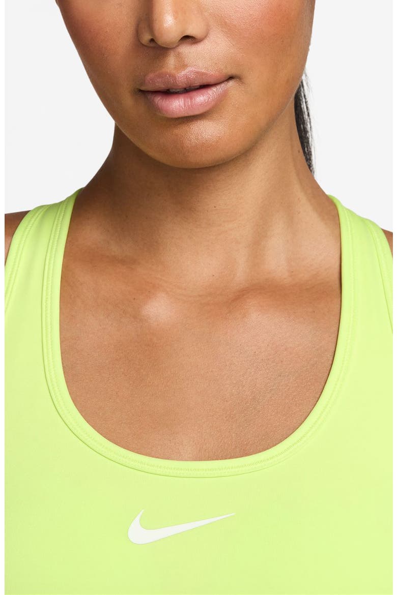 Dri-FIT Swoosh Medium Support Padded Sports Bra, Alternate, color, LEMON/WHITE