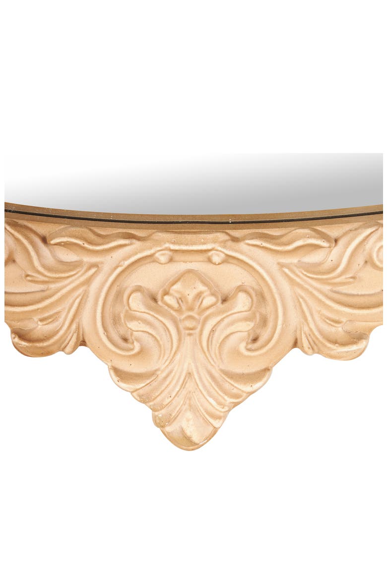 Ornate Wall Mirror, Alternate, color, BRONZE