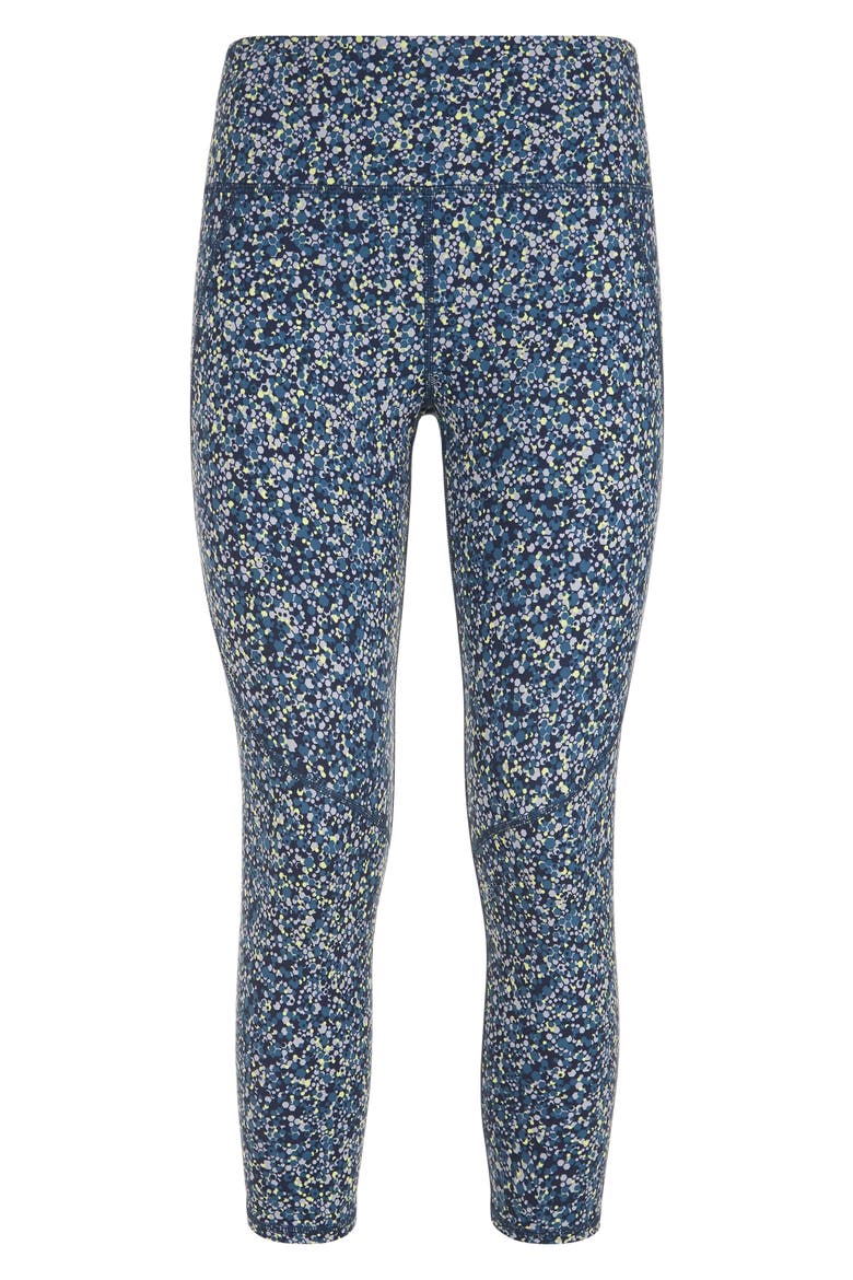 Power Workout Leggings, Alternate, color, BEETLE BLUE HEXAGON PRINT