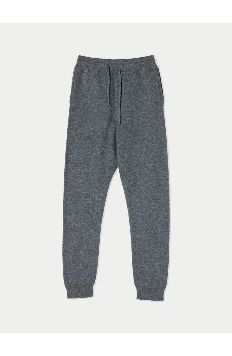 Gobi Cashmere Kids Cashmere Track Pants, Main, color, Dim Gray