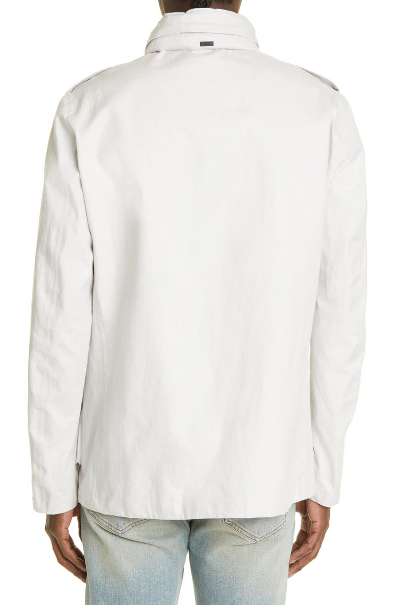 Herno Laminar Linen Field Jacket, Alternate, color,