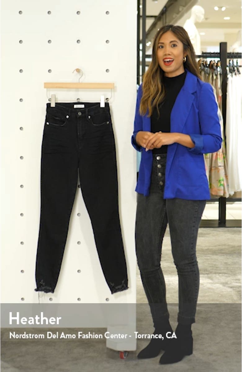 Good Curve High Waist Crop Skinny Jeans, sales video thumbnail
