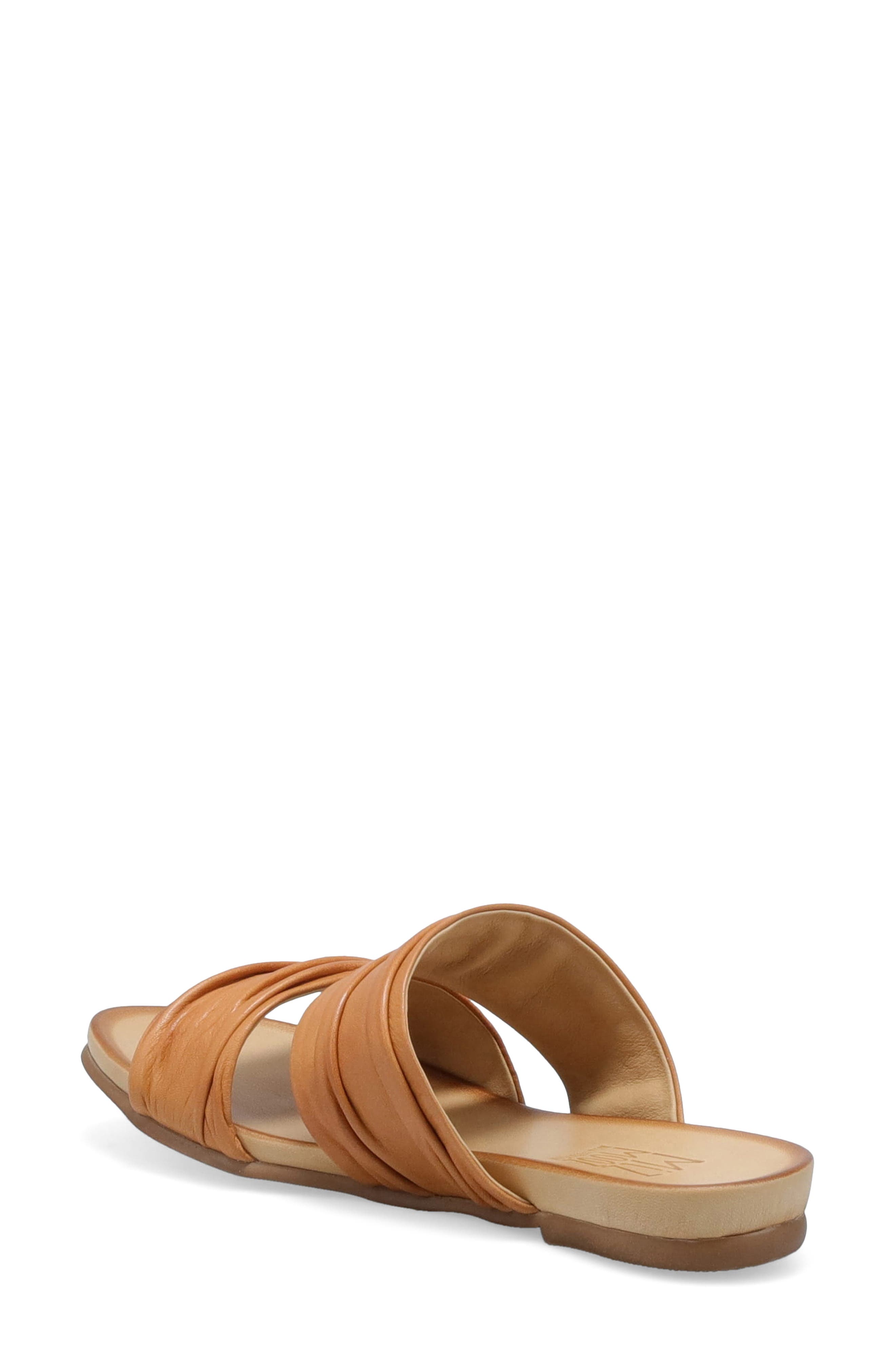 Terrie Slide Sandal, Alternate, color, BRANDY