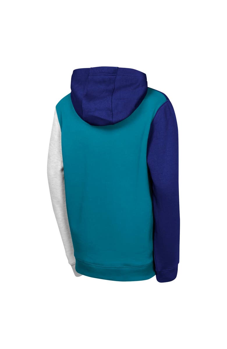 Outerstuff Youth  Purple Charlotte Hornets Splash Pullover Hoodie, Alternate, color, 