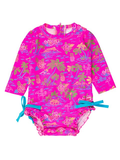 Long Sleeve UPF50 One Piece Rash Guard