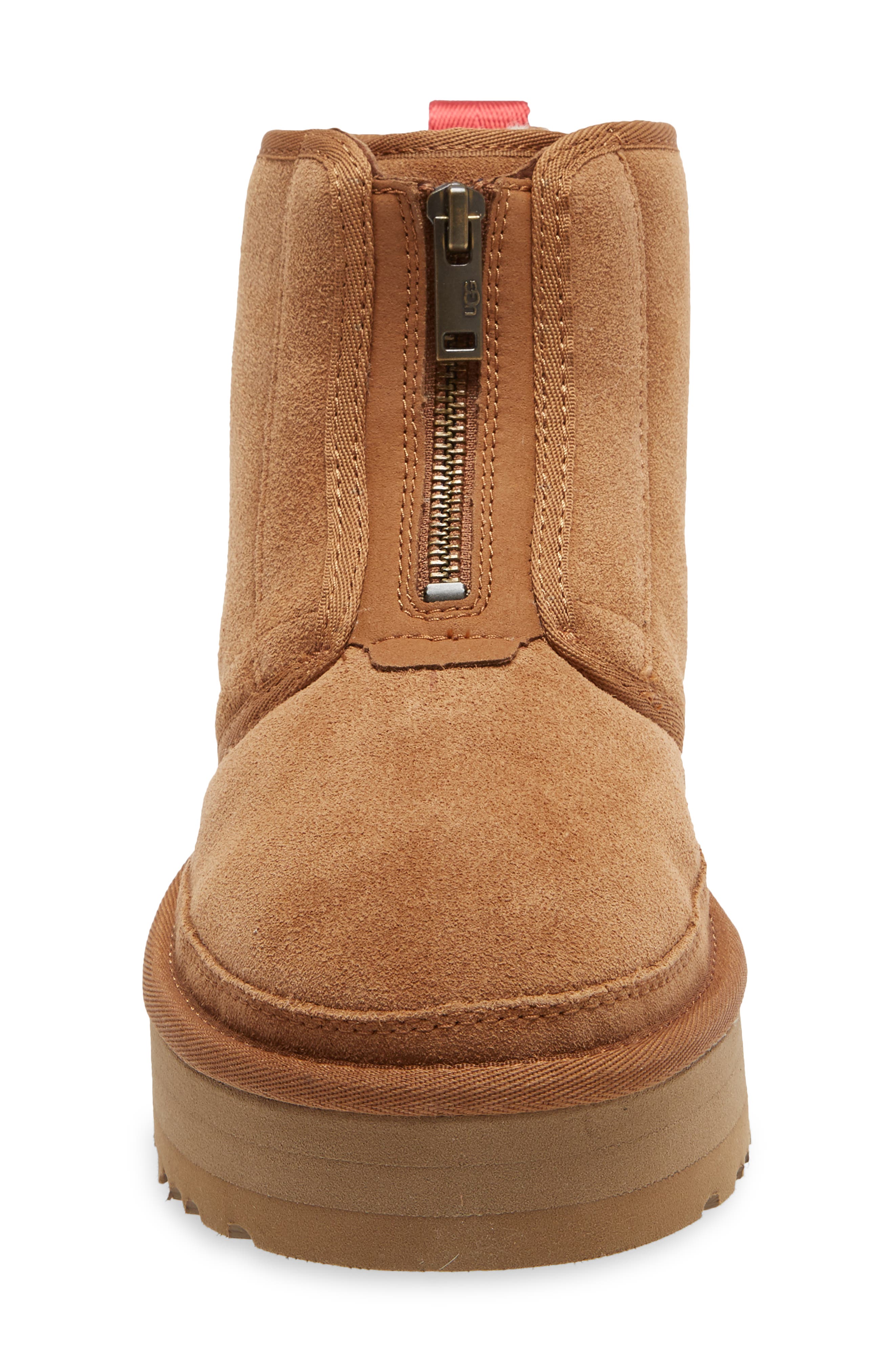 UGG<sup>®</sup> Neumel Genuine Shearling Lined Platform Bootie, Alternate, color, 