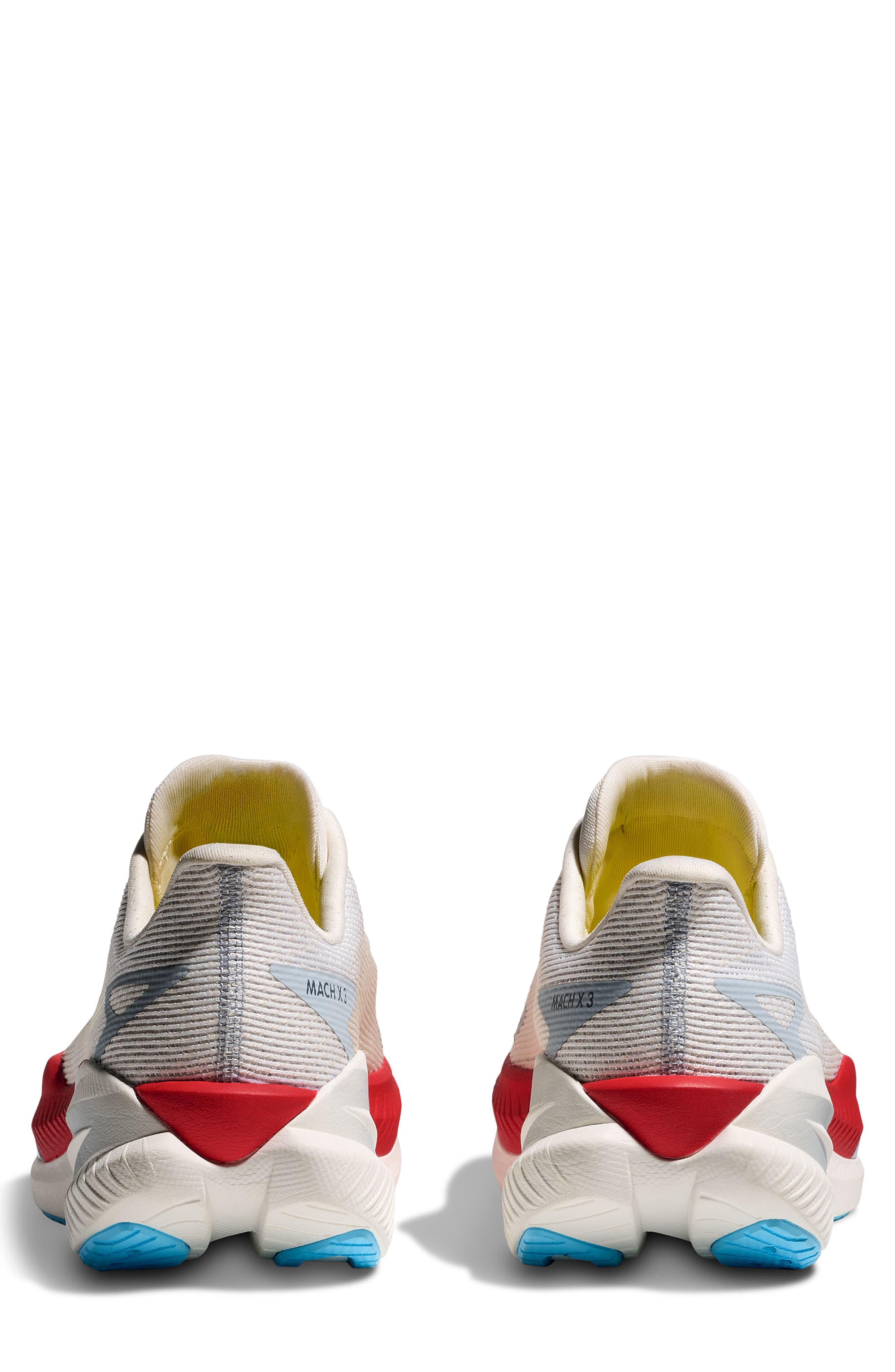 Mach X 3 Running Shoe, Alternate, color, WHITE / ALABASTER