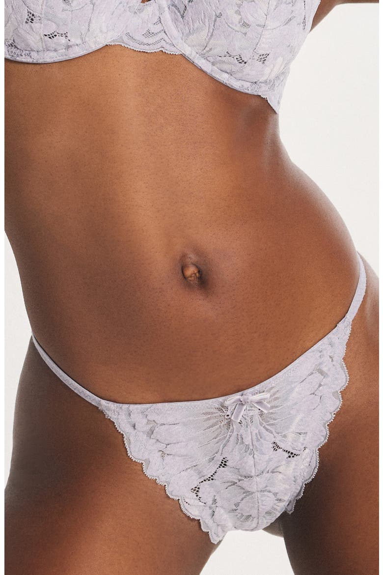 Plush Rush String Brazilian Cut Briefs, Main, color, DUSTY PURPLE LILY