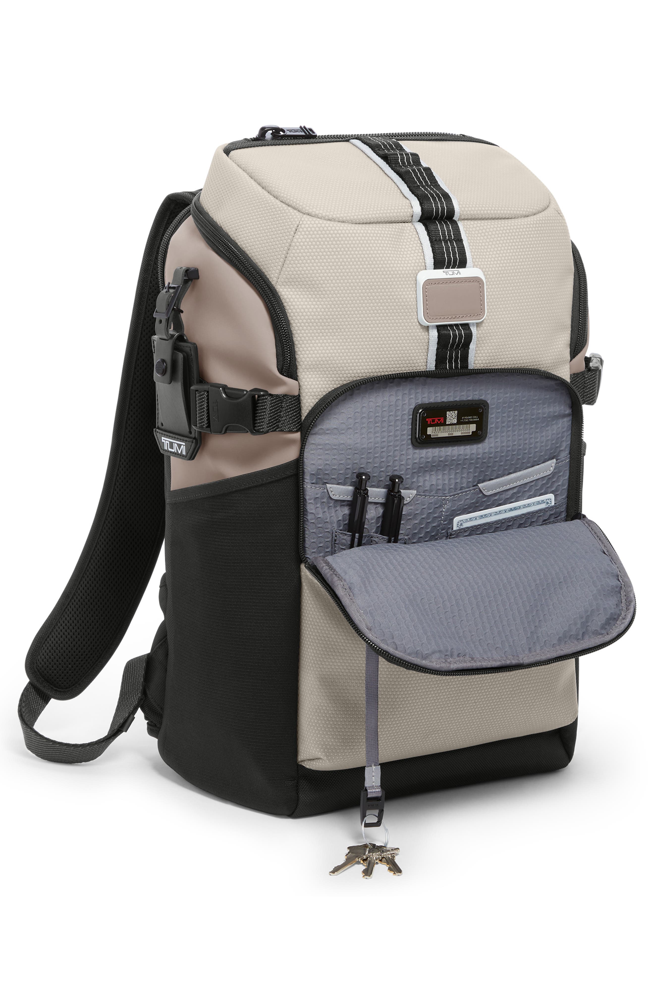 TUMI Alpha Bravo Reserve Backpack, Alternate, color, Chalk