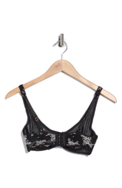 Free People Talk About It Mesh Underwire Bra In Multi