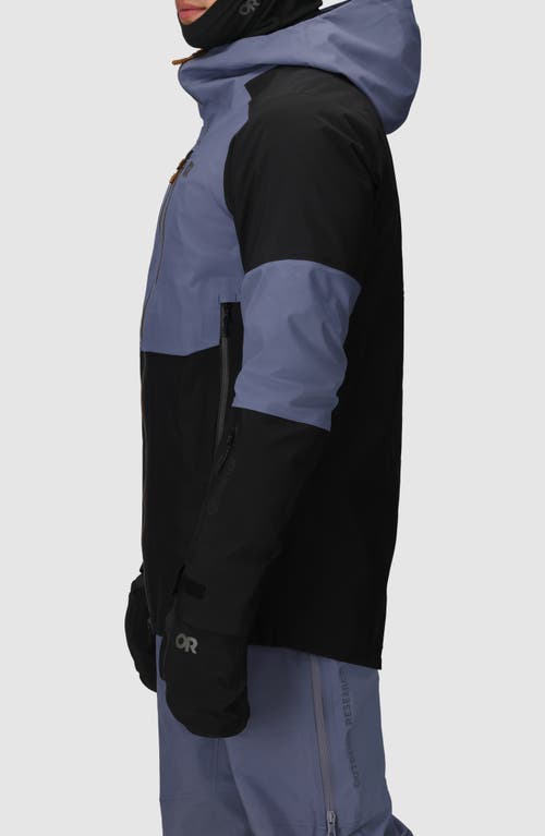 Outdoor Research Hemispheres Team Gore-tex® Waterproof Jacket In Black
