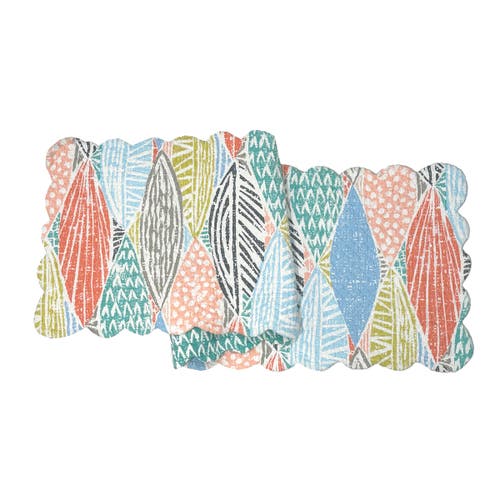 C & F Home C&f Home Surfside Sound Cotton Table Runner 14" X 51" In Multi