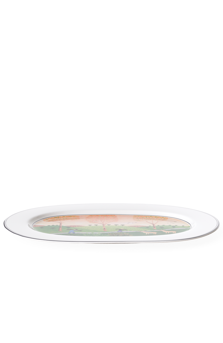 Villeroy & Boch Design Naif Oval Platter, Alternate, color, NO COLOR