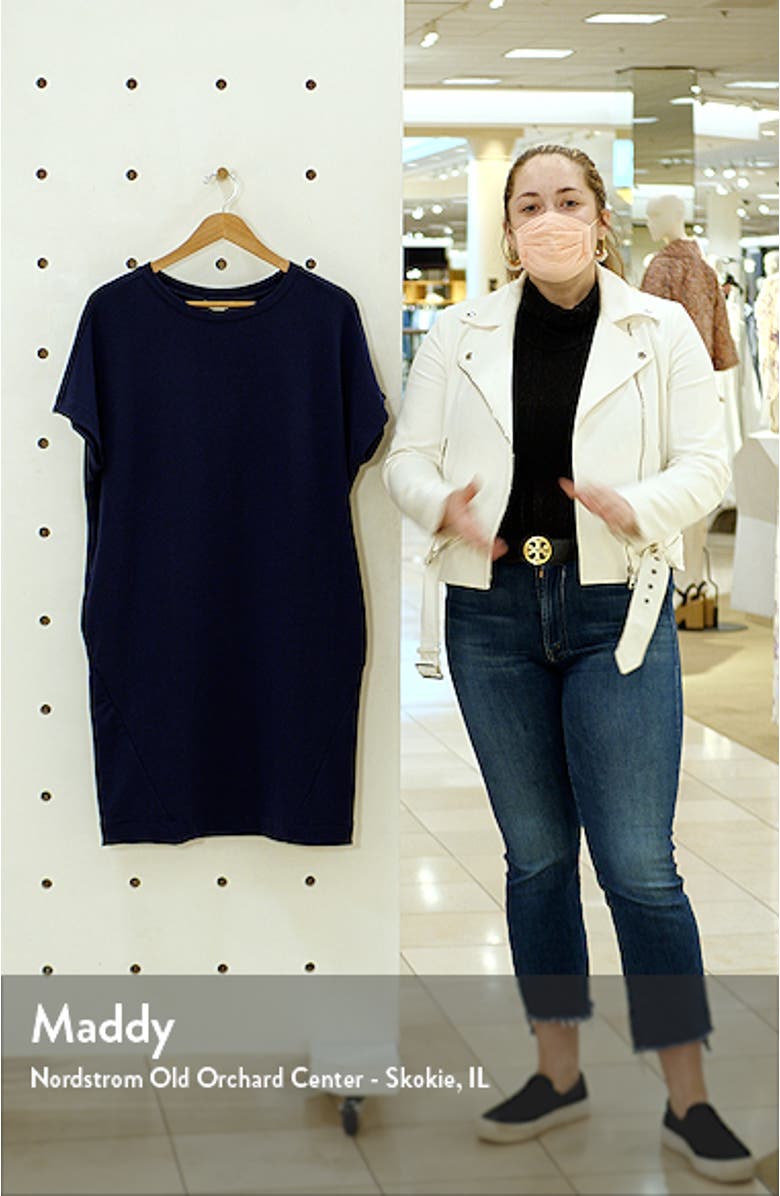 Crewneck T-Shirt Dress, sales video thumbnail